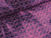 Baumwoll-Jeansstoff Waves pink-dunkles jeansblau