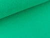 Terry Fleece Baumwollfrottee mit Fleeceabseite emerald uni