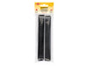 Kleiber 81901 Klettband selbstklebend oder zum Annähen schwarz -  25mm x 1m