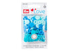 Prym Love 393000 Nähfrei Druckknöpfe Color Snaps 12,4mm blau 30 Stück