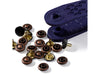Prym 403102 Nieten ø 9mm messing-altkupfer - 24 Stück