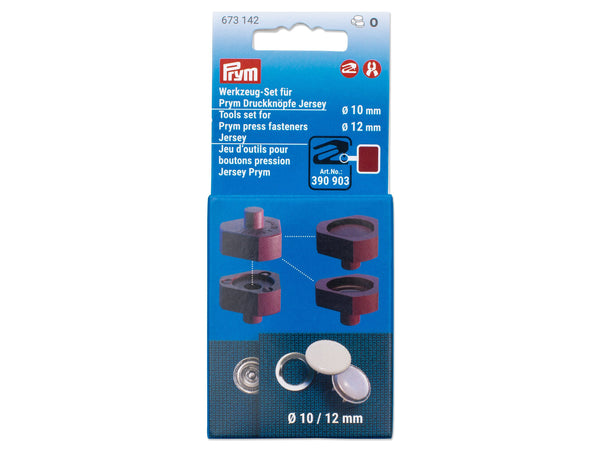 Prym 673142 Werkzeug-Set für Prym Druckknöpfe - Ø 10mm & Ø 12mm