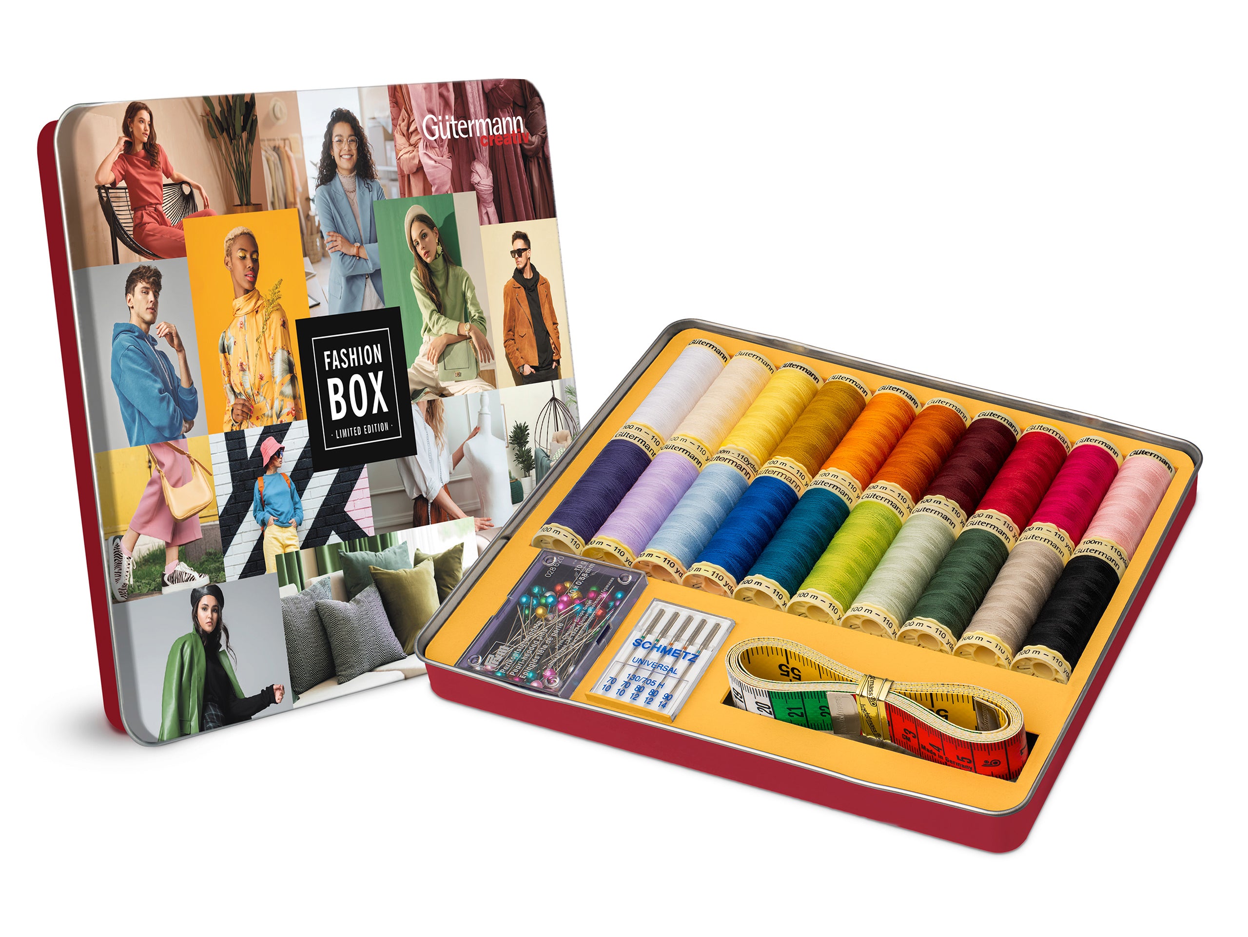 nähgarn aufbewahrung gütermann Gütermann 799785 Fashion Box Limited Edition Allesnäher
