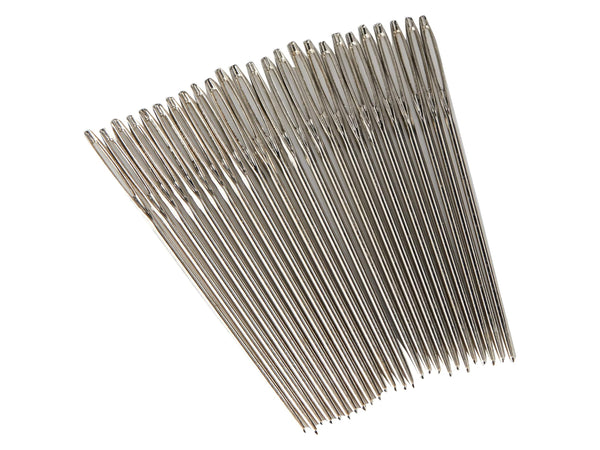 Prym 124165 Sticknadeln ohne Spitze silberfarbig - Ø 1,2mm x 50mm No. 18 - 25 Stück