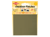 Kleiber 43212 Outdoor-Patches selbstklebend wasserdicht beige - 6,5 x 12cm - 2 Stück
