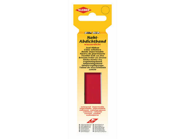 Kleiber 43230 Naht-Abdichtband selbstklebend wasserdicht rot - ca. 2cm x 3m