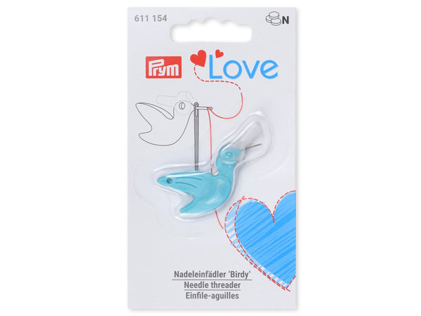 Prym Love 611154 Nadeleinfädler Birdy mint 1 Stück