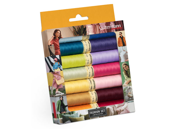 Gütermann 734031-1 Fashion Set Limited Edition - 14 x 100m Allesnäher