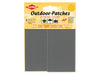 Kleiber 43208 Outdoor-Patches selbstklebend wasserdicht hellgrau - 6,5 x 12cm - 2 Stück
