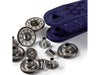Prym 622239 Jeansknöpfe altmessing-mattweiß - Ø 17mm - 6 Stück