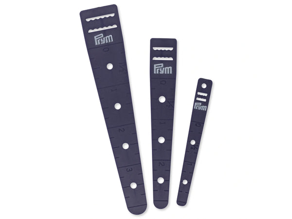 Prym 610200 Einzieher für Bänder, Litzen und Elastics - 3 Stück - 6, 12, 18mm