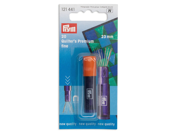 Prym 121441 Quilting Nähnadeln Premium fein - 23mm - 20 Stück