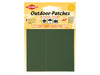 Kleiber 43215 Outdoor-Patches selbstklebend wasserdicht khaki - 6,5 x 12cm - 2 Stück