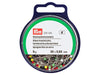 Prym 029620 Glaskopfstecknadeln 30 x 0,60mm - silber, bunt - 1 Dose, 9g