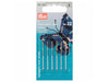 Prym 125557 Sticknadeln ohne Spitze - Ø 0,9mm x 40mm No. 22 - 6 Stück
