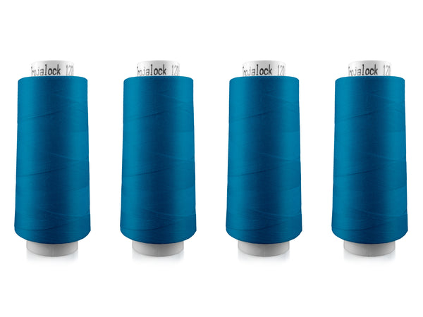 Amann Trojalock No. 120 Overlockgarn Nähgarn 4x 2500m 7556 - Capri