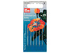 Prym 125552 Sticknadeln mit Spitze - Ø 0,9mm x 40mm No. 22 - 6 Stück