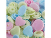 Prym Love 393030 Nähfrei Druckknöpfe Color Snaps Herz 12,4mm pink-grün-hellblau 30 Stück