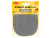Kleiber 87701 Velours-Leder Imitat Flecken zum Aufbügeln mittelgrau - ca. 13cm x 10cm - 2 Stück