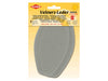 Kleiber 89502 Velours-Leder Imitat Flecken Groß zum Annähen vorgelocht - beige - ca. 18,5cm x 9,5cm - 2 Stück