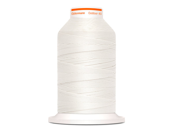 Gütermann Outdoor 40 - UV beständiges Nähgarn (400m) 1005 - Reinweiß