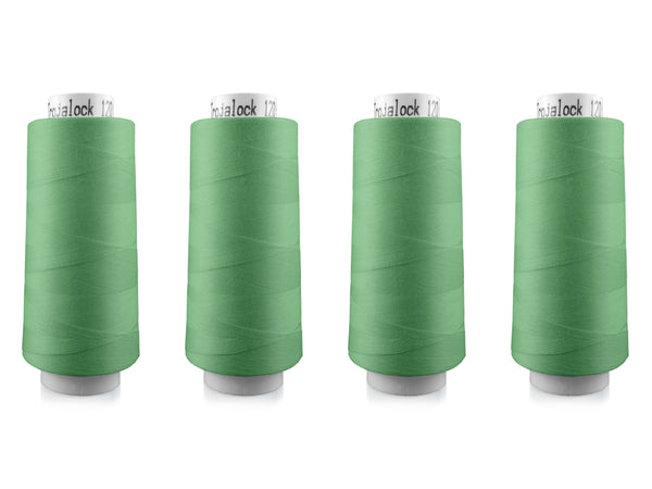 Amann Trojalock No. 120 Overlockgarn Nähgarn 4x 2500m 5233 - Minze