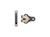 Prym 266260 Hosen- / Rockhaken schwarz - 12mm - 2 Stück