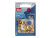 Prym 323214 Überziehbare Knöpfe aus Metall mit Werkzeug Ø 11mm - 7 Stück
