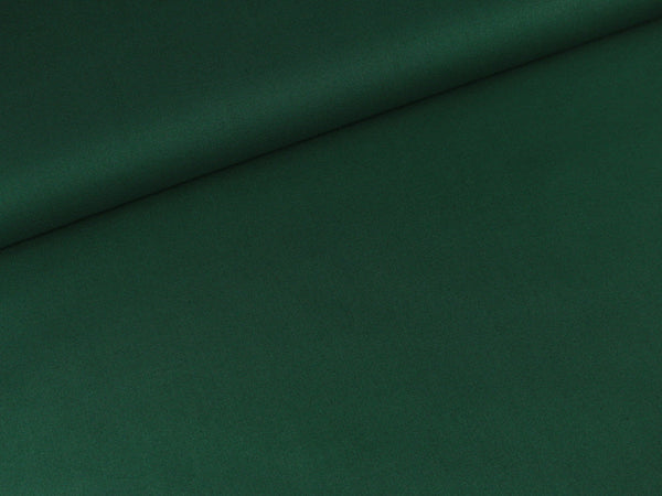 Baumwollstoff uni tannengrün/dunkelgrün