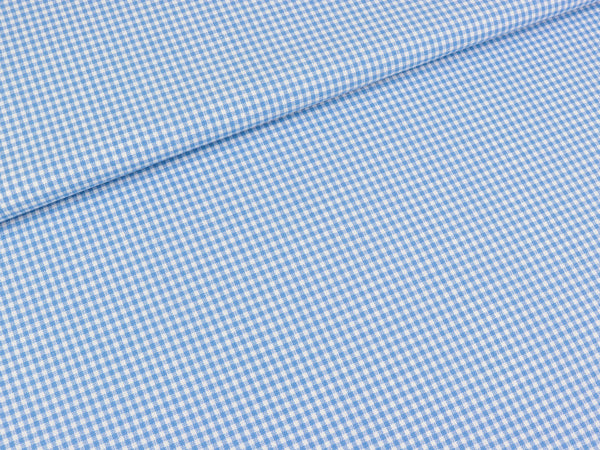 Westfalenstoffe Vichykaro hellblau-weiß