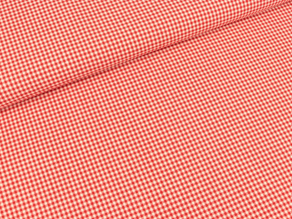 Westfalenstoffe Vichykaro rot-weiß