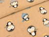 Polarfleece Pinguine beige