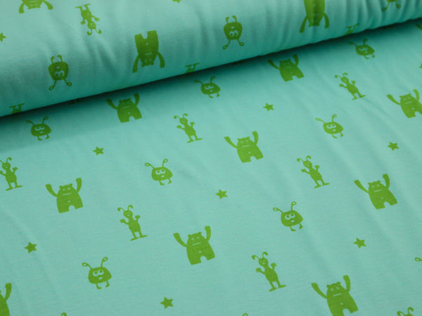 Jersey Best Friend türkis-kiwi Farbenmix