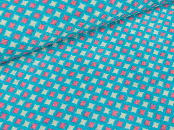 Retro Frottee Patti bleu Cherry Picking