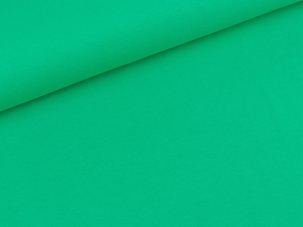 Baumwolljersey Gitte uni Smaragd