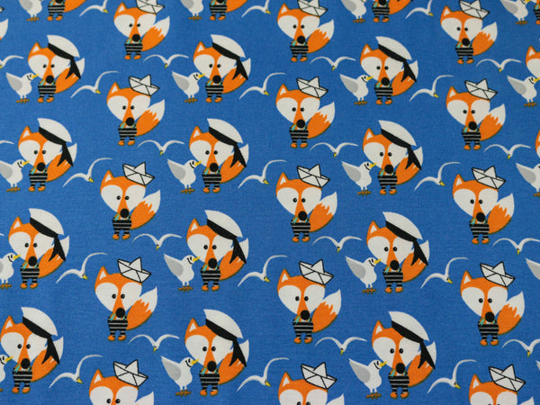 Baumwolljersey Mister Fuchs Ahoi!