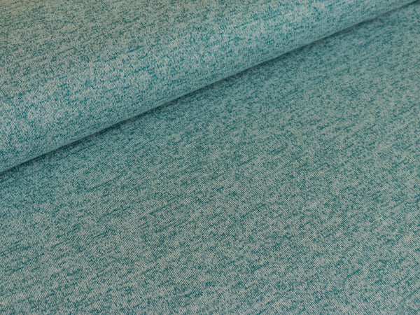 Strickstoff Liese petrol meliert