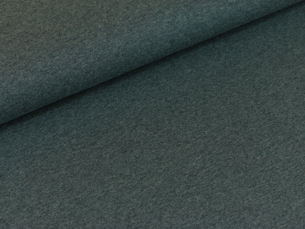 Baumwolljersey Jaro blaugrau meliert