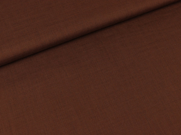 Baumwollbatist braun uni