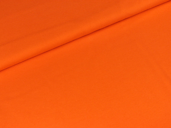 Baumwolljersey Gitte uni orange