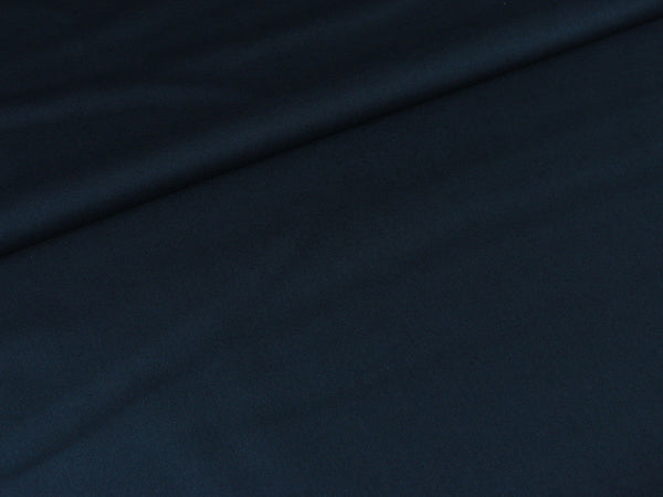 Baumwollstoff Heide dunkelblau uni