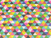 Geo Love Leona beschichtete Baumwolle Dreiecke bunt
