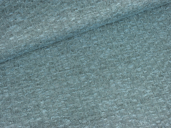 Leichter Strickstoff Lena light blue-grau meliert