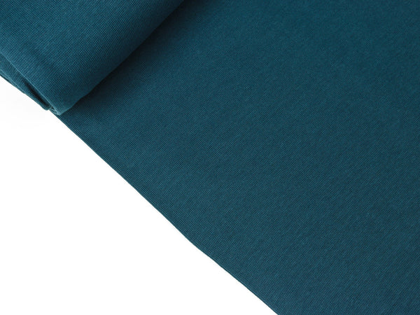 Glatte Bündchenware Heike jeansblau