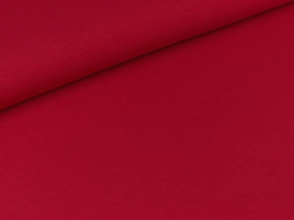 Leichter Sweat Maike burgundy uni