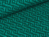 Strickstoff Gina hellpetrol-petrol