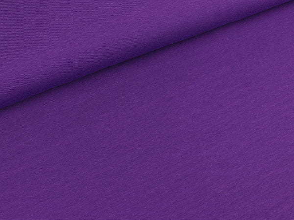 Bio-Single-Jersey violaceo uni