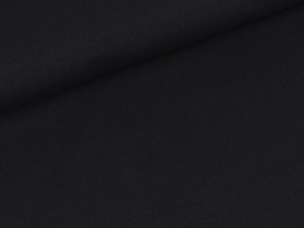 Reststück 38cm - Baumwolljersey Vanessa tiefblau uni