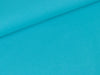 Reststück 35cm - Baumwolljersey Vanessa türkis uni