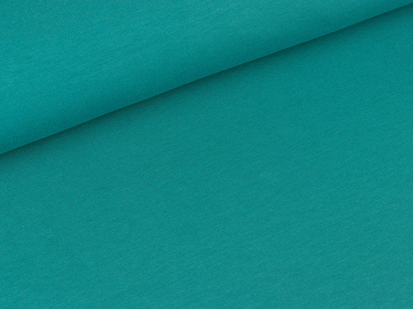 Leichter Sweat Maike smaragd uni